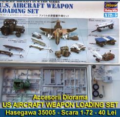 Imagine atasata: Accesorii Diorama - US AIRCRAFT WEAPON LOADING SET - tractor partial ansamblat - Hasegawa 35005 - 1-72 - 40 Lei.jpg