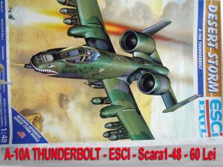 Imagine atasata: A-10A THUNDERBOLT - ESCI - SCALA 1-48 - 60 Lei - 01.JPG