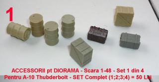 Imagine atasata: ACCESSORII DIORAMA - Scara 1-48 - Ptr A-10 Thubderbolt - SET (1-4) - 50 Lei - 01.JPG