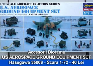 Imagine atasata: Accesorii Diorama - US AEROSPACE GROUND EQUIPMENT SET - Hasegawa 35006 - 1-72 - 40 Lei.jpg