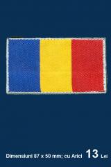 Imagine atasata: Tricolor Romania Textil Dur pe Arici - 13 Lei.jpg