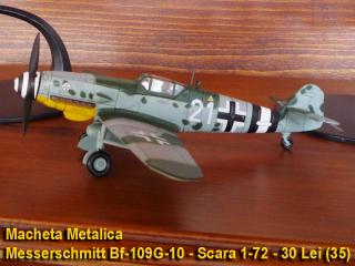 Imagine atasata: Macheta Metalica - Messerschmitt Bf-109G-10 - Scara 1-72 - 30 Lei (35).JPG