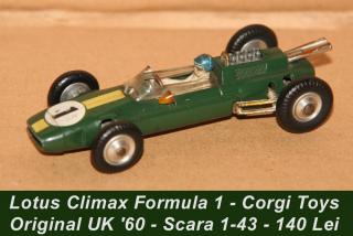 Imagine atasata: Lotus Climax Formula 1 - Corgi Toys - Original UK \'60 - Scara 1-43 - (12).JPG