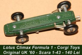 Imagine atasata: Lotus Climax Formula 1 - Corgi Toys - Original UK \'60 - Scara 1-43 - (14).JPG