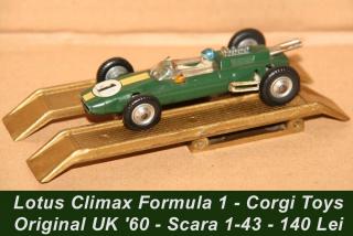 Imagine atasata: Lotus Climax Formula 1 - Corgi Toys - Original UK \'60 - Scara 1-43 - (15).JPG
