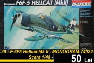 Imagine atasata: 06 - F-6F5 Hellcat Mk II - MONOGRAM 74022 - Scara 1-48.jpg